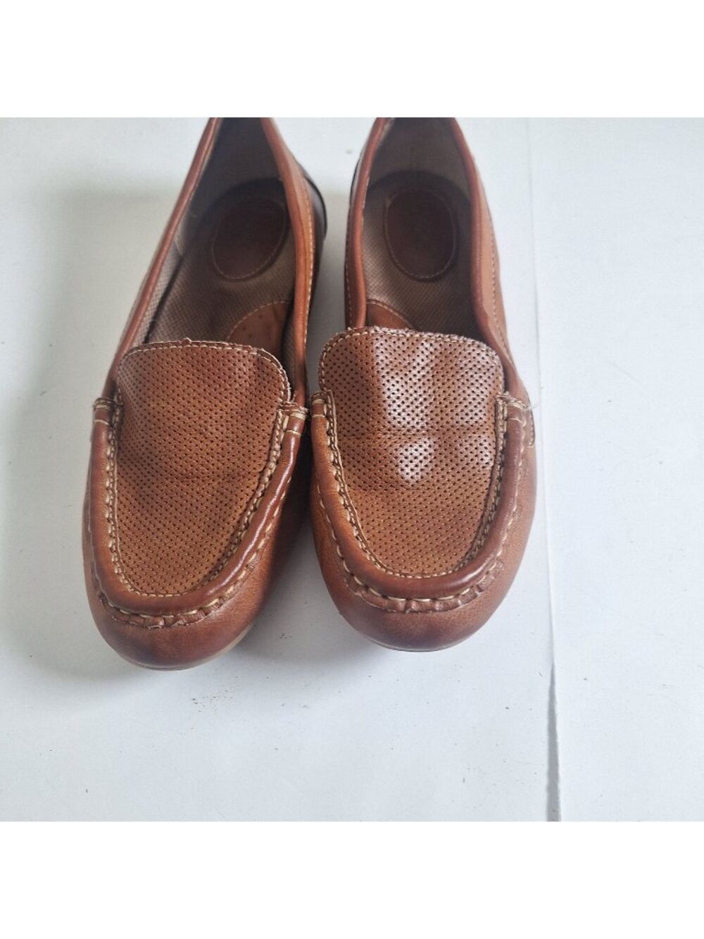 BOC Brown Leather  Flats size 8M Woman